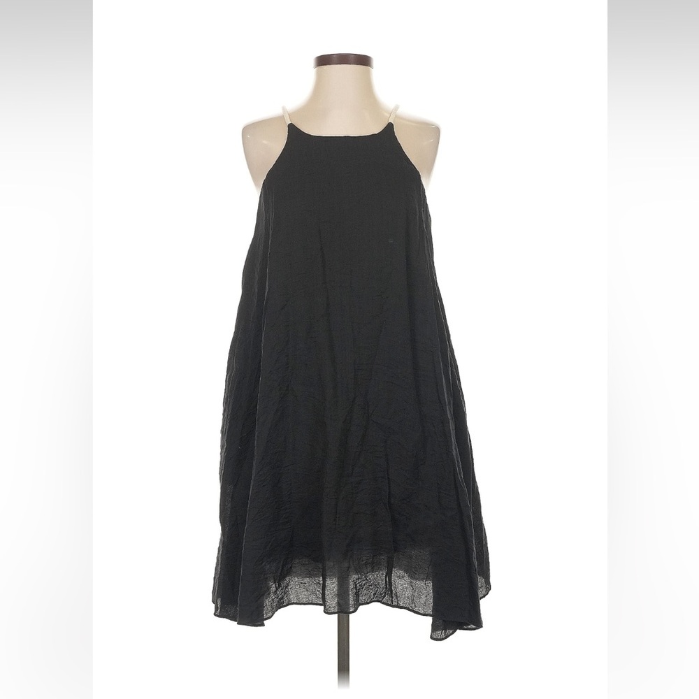 Moon River Black Sleeveless Dress